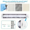 Retractable Clothes Drying Rope 3.75m Clothesline 5 Wires Wall Mounted Shrinkable Plastic Laundry Hanger Indoor Drying Rack