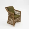 Customized Factory Direct Supply American Outdoor Sofa Chair Courtyard Rattan Dining Table And Chair Set