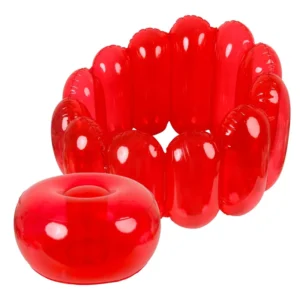 CHCH Inflatable Sofa Seat Furniture For Home, Yard, Patio, Jelly Inflatable Chair, Jelly Collection, Portable Blow Up Couch