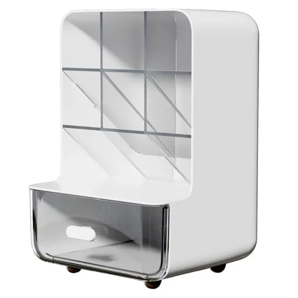 Students' Large-capacity Oblique Pen Holder Desk Stationery Storage Box School Office Desk Sundry Storage Rack Desk Storage Box