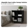 Configurable Wave-Top Cabinet Wavy Shape Storage Shelf Unrestricted Combination Stackable Design for Homeowners, Bedroom