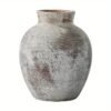 Wabi Sabi Ceramic Vase Minimal Floral Decor for Modern Living Spaces