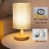 Modern USB-Powered Bedside Table Lamp - Enhance Your Bedroom Decor with a Small Nordic Night Light